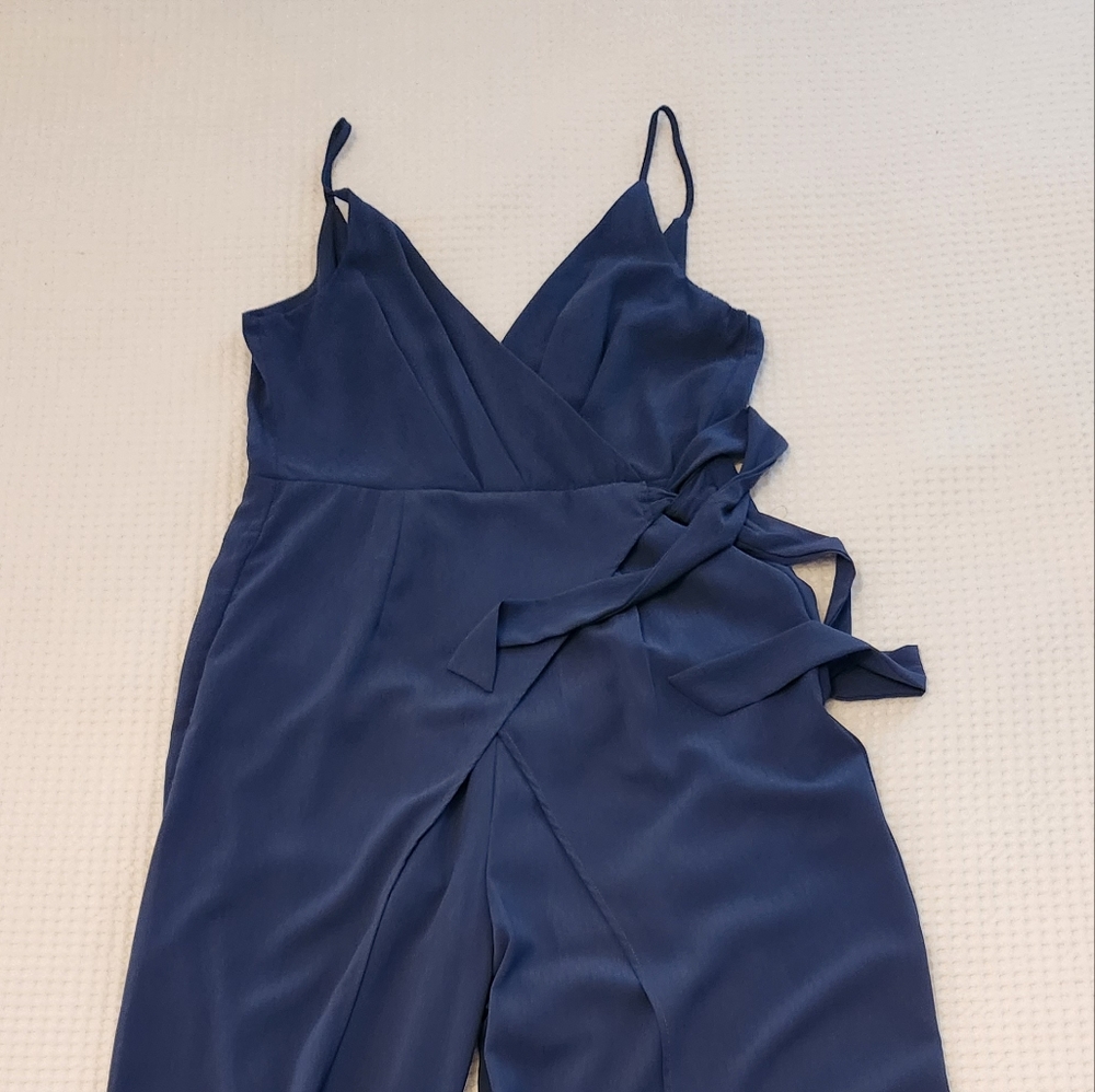 Blue Jumpsuit - Picture 2 of 2